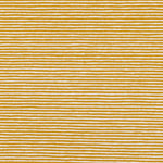 Needle Stripe Cotton Jersey - Goldenrod / White