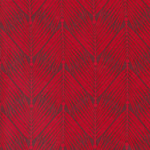 Printed Cotton Poplin - Pine Valley - Crimson