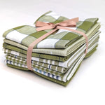 Pieces To Treasure -  Vista Wovens - Green - Fat Quarter Bundle of 8