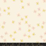 Cotton Poplin Print - Favourite Flowers by Ruby Star - Blossom -Natural