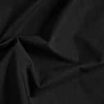 Organic Cotton Poplin - Black