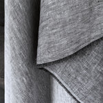 European Herringbone Linen - Bracon Ash