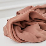 Organic Cotton Fleece - Rose Dawn