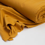 Cotton Rib Jersey - Ochre