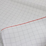 Cotton Aida Fabric - 14 Count - White Easy Count Grid