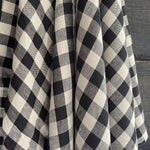 European Linen Gingham - Night